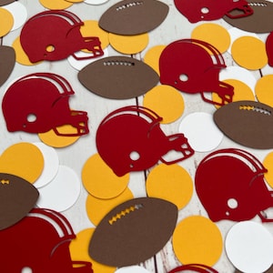 Chiefs Football Decorations - Super Bowl Party Decorations - KC Chiefs Decor - Kansas City - Football Birthday Decorations - Super Bowl
