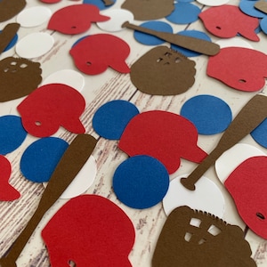Baseball Party Confetti - Yankees - Cubs - Red Sox a Rangers - Angels - Party decorations - Dessert Table - Birthday Party Decorations