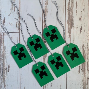 Minecraft Gift Tags - Minecraft Birthday - Minecraft Christmas ...