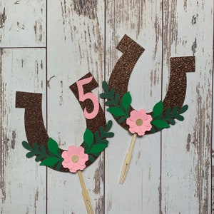 Horse Birthday Cake Topper - Horse Themed Birthday - Horse Party Decorations - Horse Birthday - Cowgirl Birthday - Cowgirl - Cake Topper