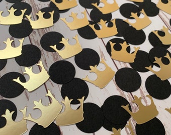 Notorious B.I.G. One First Birthday Decor - BIG One a confetti - Wild One First Birthday - Gold Crowns - Fresh Prince - 90s