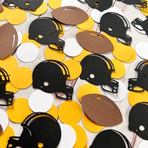 Steelers Football Party Decorations - Super Bowl Decorations - Football Birthday Decorations - Pittsburgh Steelers Super Bowl