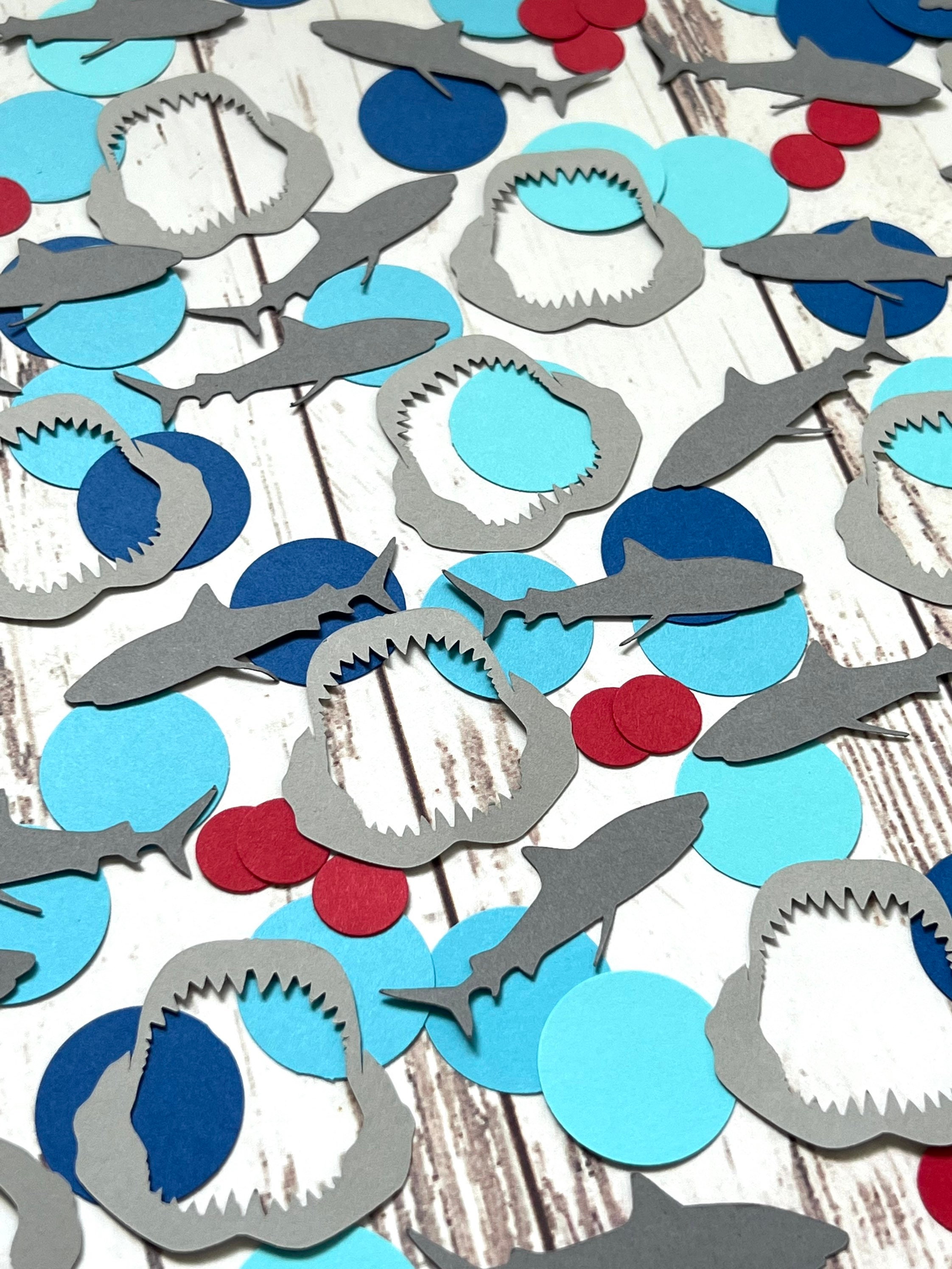 Shark Party Decorations- Shark Attack Party - Jaws Decor - Jaw-some Birthday Decorations - Sharks - Under The Sea Party Decorations