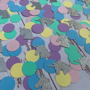 Unicorn Decorations - Unicorn Party - Birthday Party Decor - Unicorn Confetti