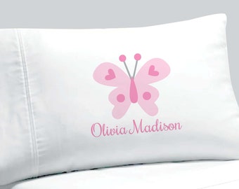 butterfly pillowcase