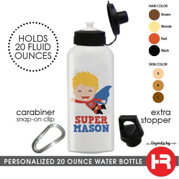 Super Hero Bottle - Etsy