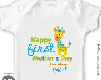 Joyeux premier mother/'s day baby body vest mother/'s day idée cadeau
