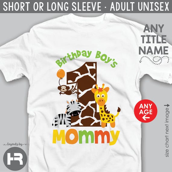 Jungle theme hotsell birthday shirt