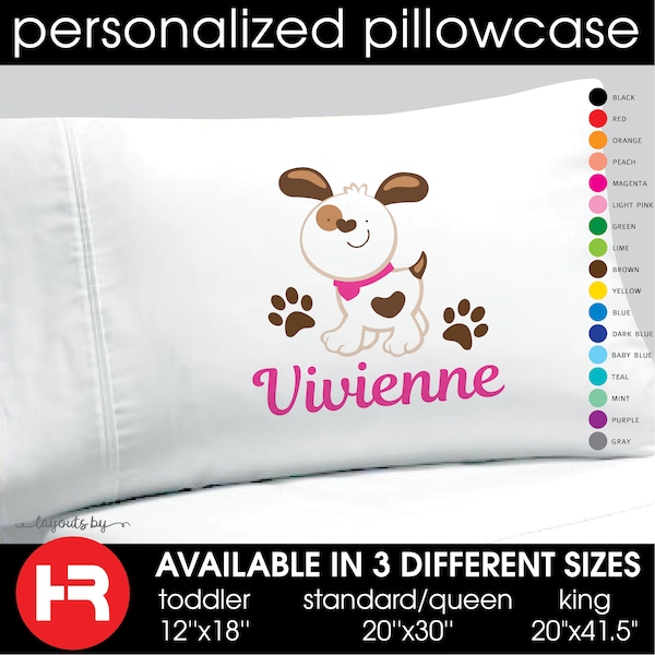 Dog Pillowcase Etsy