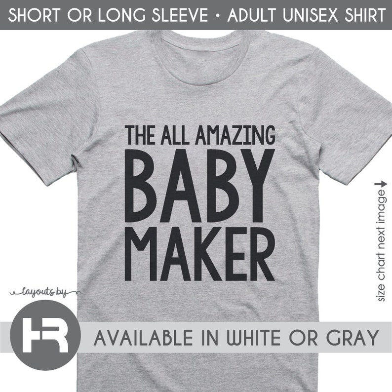 the all amazing baby maker humor dad shirt / dad pregnancy announcement shirt dad birthday gift dad christmas gift father's day gift image 1