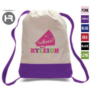 Cheer Backpack Personalized Cheerleader Backpack Printed - Etsy