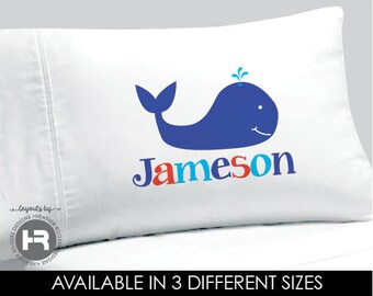 whale pillowcase