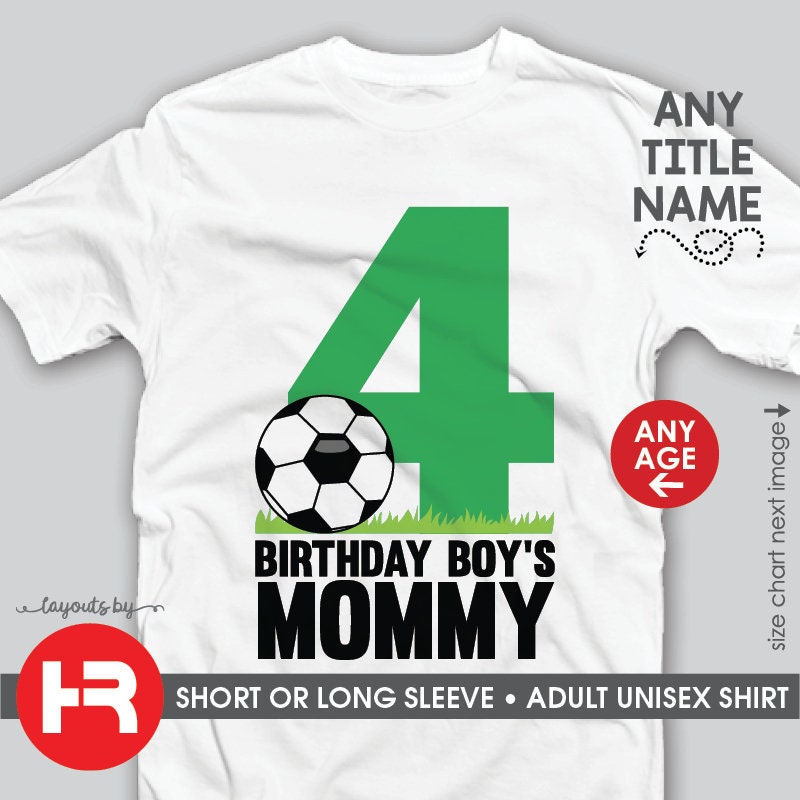 Soccer Birthday Soccer Birthday Family Shirts Soccer - Etsy