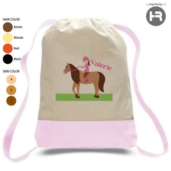 Horse Backpack Etsy