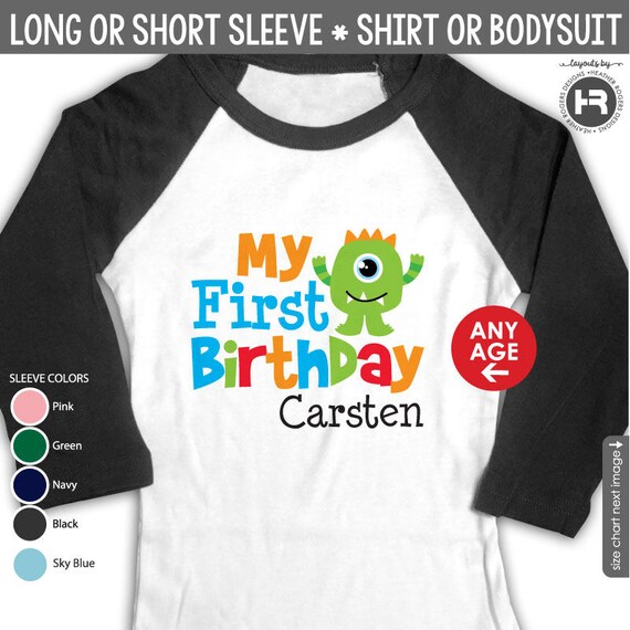 little monster 1st birthday outfit