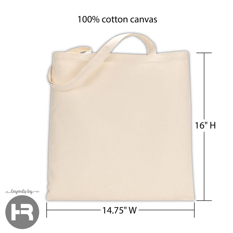 Anchor Tote Bag Personalized with Name image 2