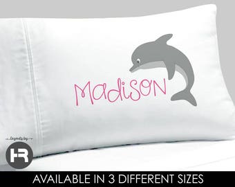 dolphin pillow case