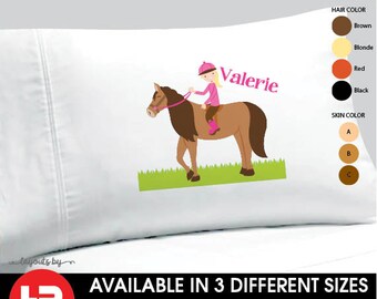 Horse top body pillow