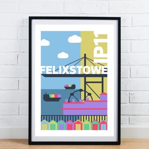 Felixstowe digital wall art download IP11