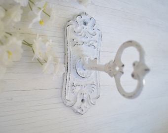 Key Hook, Curtain Tie Back, Cast iron Hook,Ornate Wall Hook,Curtain Hardware