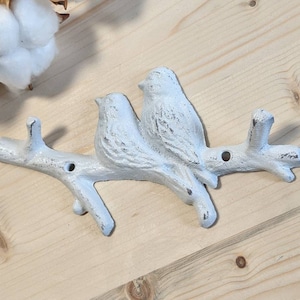 Bird Hook, Wall Hook, Cast Iron, Towel Hook, Key Hook, Jewelry Holder, Decorative Hook