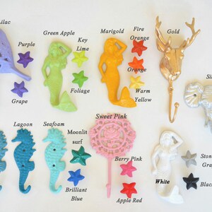 Bath Hook, Hot Bath Sign, Robe Hook, Bathroom Hook, Towel Hook, Vintage Style, Decorative Wall Hook image 3