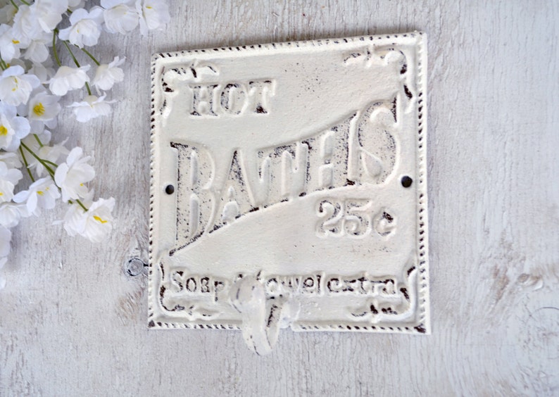 hot bath hook cast iron wall hook, pick your color