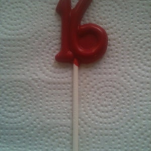 12 Sweet 16 Lollipop image 1