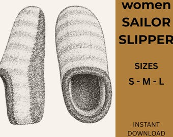 Women Crochet Slippers Pattern PDF | Easy Cozy House Slippers | Beginner Friendly | Instant Download