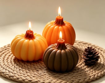 Pumpkin  Harvest Scented Soy Wax Melts | Handmade Fall Candles, Gothic & Thanksgiving Decor, Candle Warmer Essentials