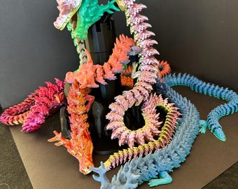 3D Printed Articulated Dragon