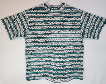 Vintage Vision Street Wear Turtleneck Heavyweight T-Shirt 80's NOS in Medium (cut very generously)