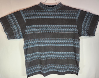Vintage Vision Street Wear Turtleneck Heavyweight T-Shirt 80's NOS in Large (cut very generously)