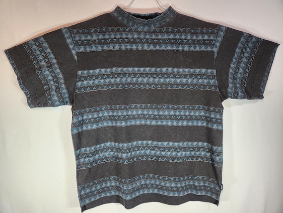 Vintage Vision Street Wear Turtleneck Heavyweight T-Shirt 80's NOS in Large (cut very generously)