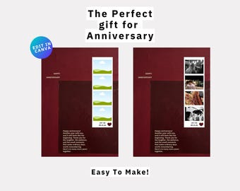 Personalized Anniversary Poster | Romantic Anniversary Gift (Digital Download)