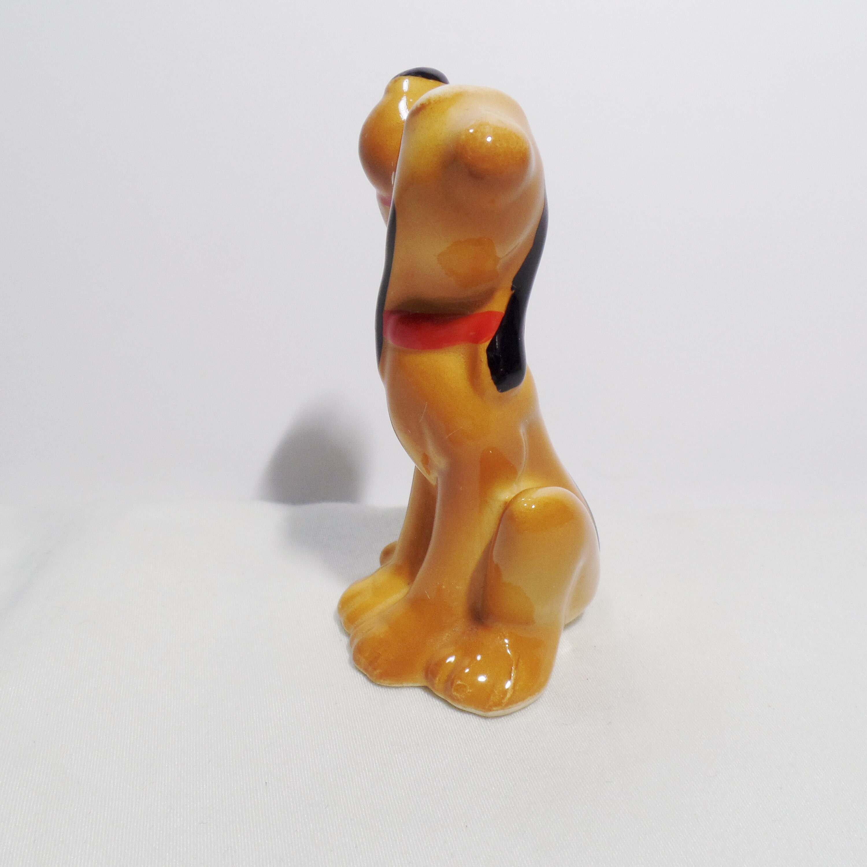 Vintage Walt Disney Productions Japan Pluto Figurine Etsy