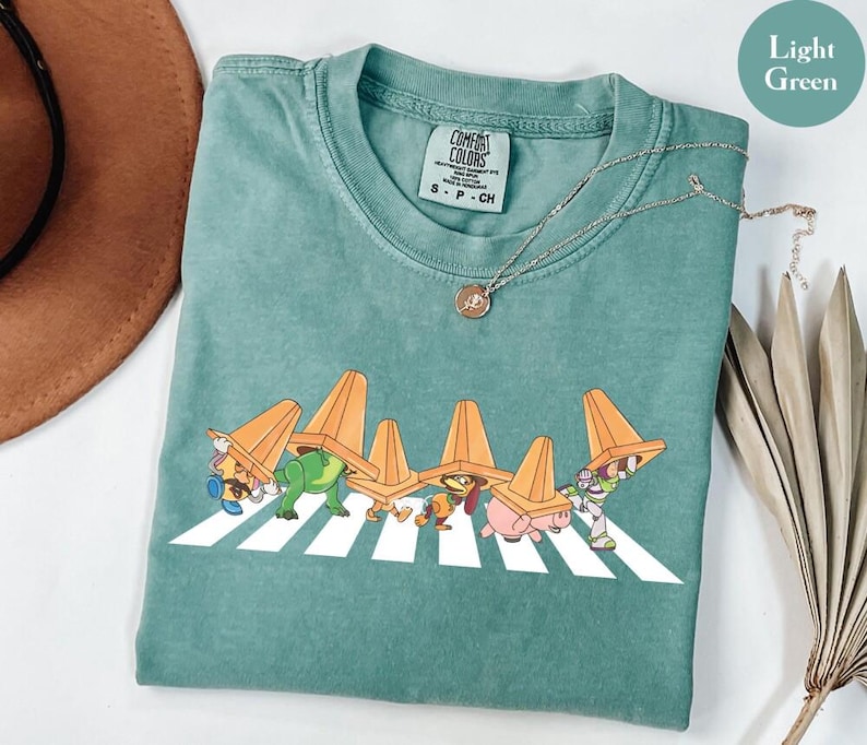 Comfort Toys Crossing T-Shirt, Toy Story Shirt, Retro Disneyland Toy Story Tee, Toy Story Character Shirt, Disneyland Family Trip Tees image 1