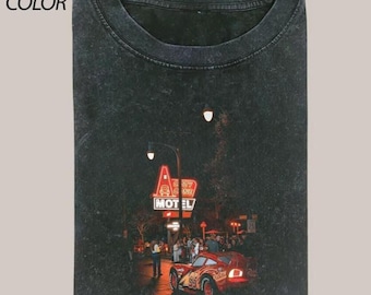 McQueen Cars T-shirt: Cozy Cone Motel, Vintage Y2k Tee