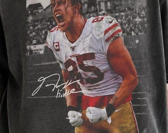 Comfort Colors George Kittle 85 Shirt, Vintage San Francisco Football Graphic Tee, Tight End Game Day Shirt