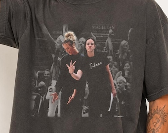 Comfort Colors Sophie Cunningham Caitlin Clark Shirt, Indiana Women’s Basketball Vintage Tee, Point God Sports Graphic Shirt