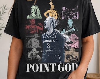 Comfort Colors Sophie Cunningham Shirt, Point God Basketball Tee, Vintage Women’s Basketball Fan T-Shirt