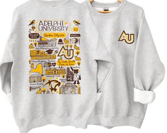 Custom University Hand Sketched Graphic Shirt, College Graduation Merch Sweatshirt, Personalized College Alumni Hoodie
