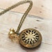 Locket Necklace Pendant Locket Jewelry Antiqued Locket Gold Locket Gift Necklace Jewelry