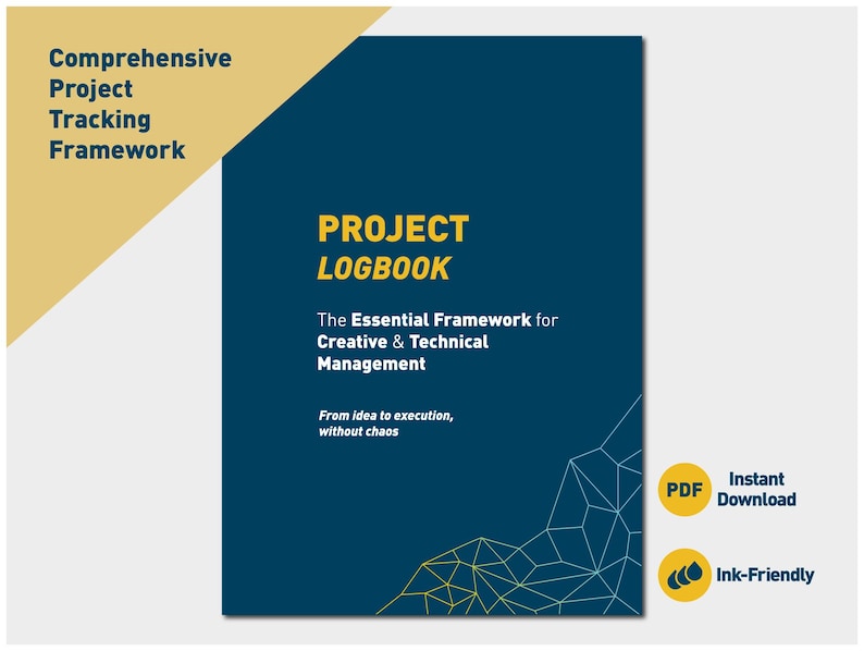 Project Engineer Logbook Project Logbook Printable PDF | 50 Project Tracker | Strategic Project ...