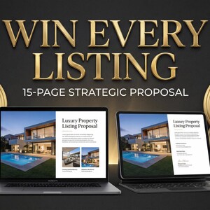 Presentation av lyxfastighetsannons | Mall för mäklarförslag (Canva och PowerPoint) bild 2