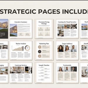 Presentation av lyxfastighetsannons | Mall för mäklarförslag (Canva och PowerPoint) bild 5