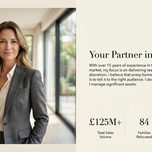 Presentation av lyxfastighetsannons | Mall för mäklarförslag (Canva och PowerPoint) bild 7