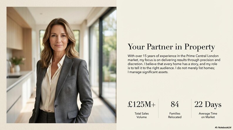 Presentation av lyxfastighetsannons | Mall för mäklarförslag (Canva och PowerPoint) bild 7