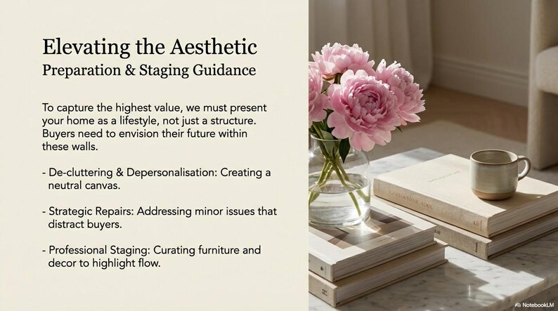 Presentation av lyxfastighetsannons | Mall för mäklarförslag (Canva och PowerPoint) bild 10