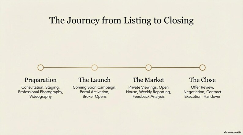 Presentation av lyxfastighetsannons | Mall för mäklarförslag (Canva och PowerPoint) bild 9